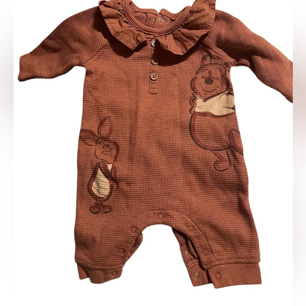 Disney Baby Winnie the Pooh Long Sleeve Romper 0/3 months